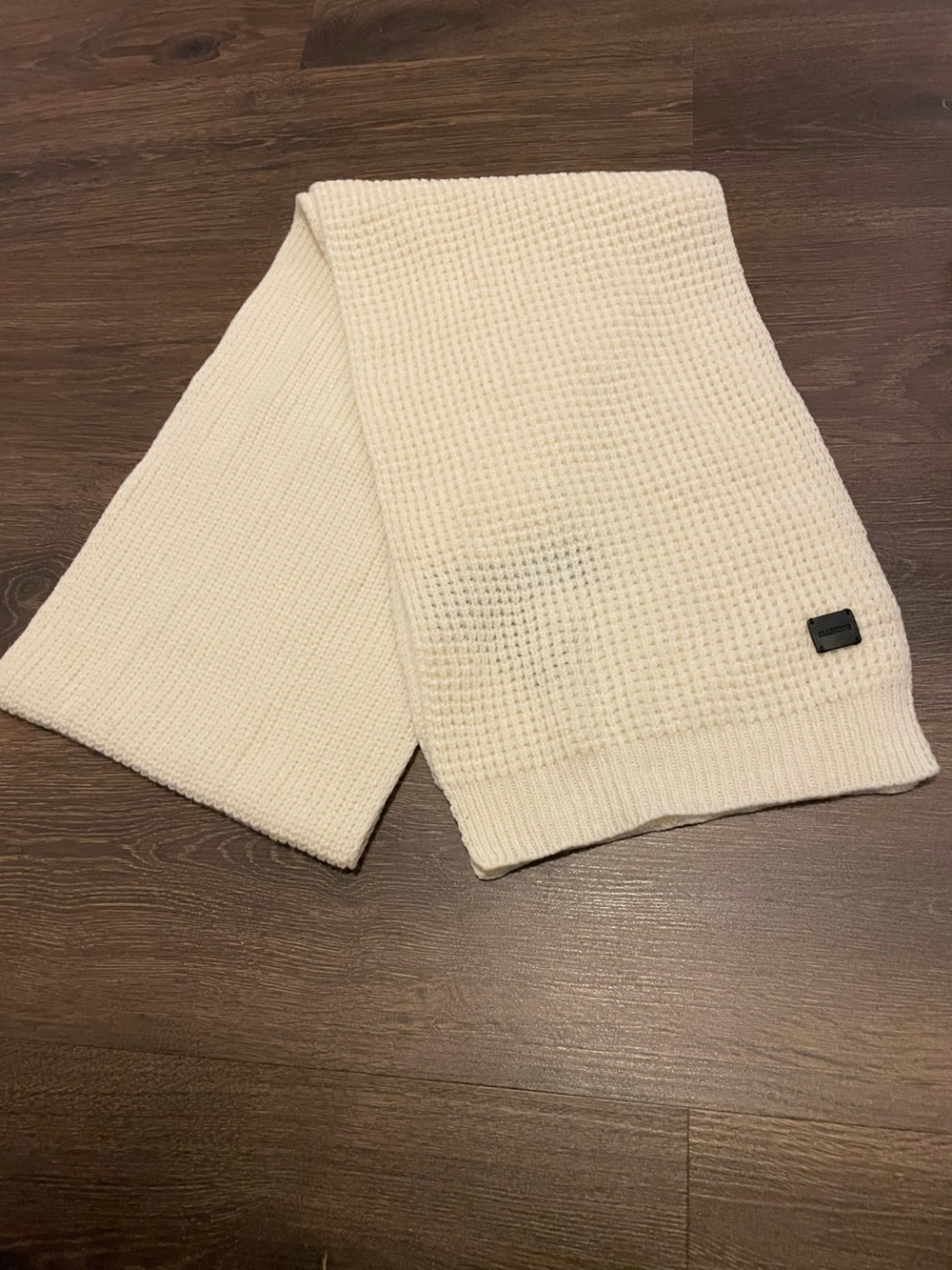 All saints angled stitch scarf